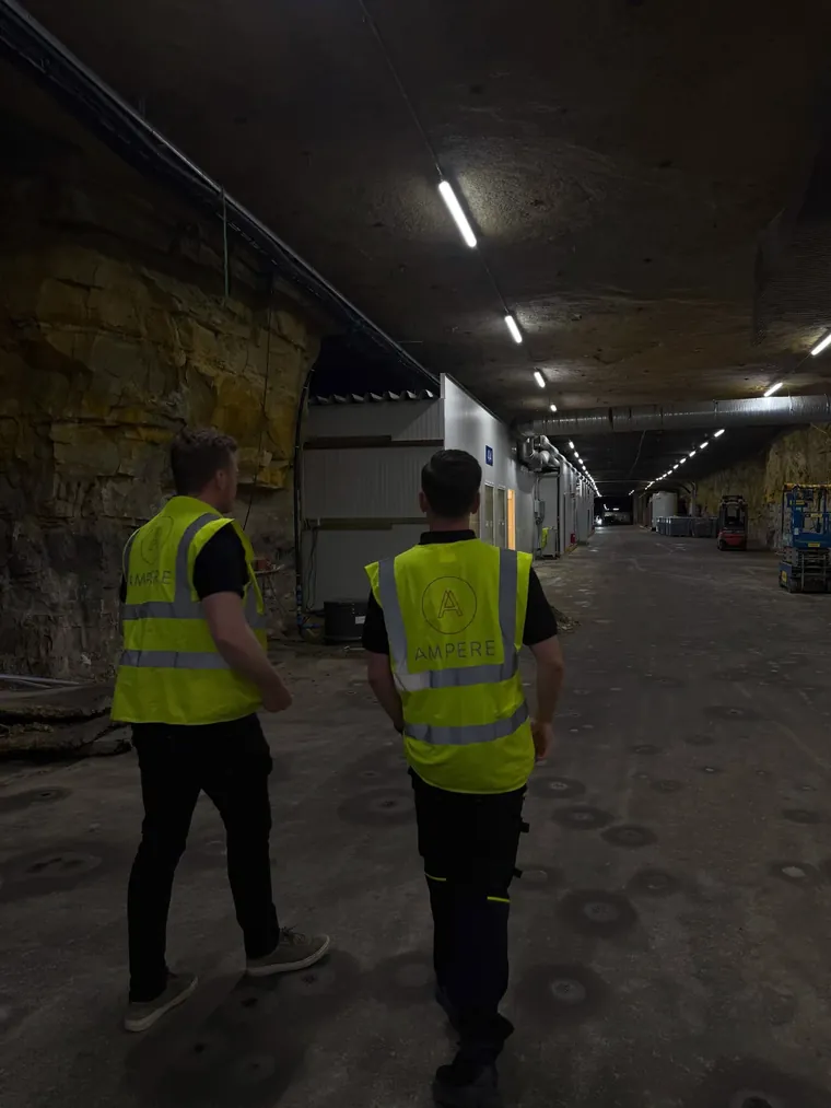Ampere referensuppdrag – Kvarntorpsgruvan, Belysning i Örebro